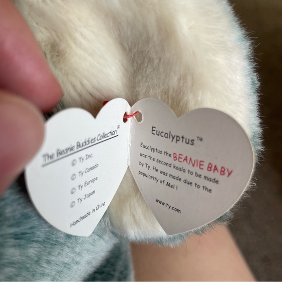 🌸$7 add-on 🌸 1999 Eucalyptus Beanie Buddy - Picture 3 of 3